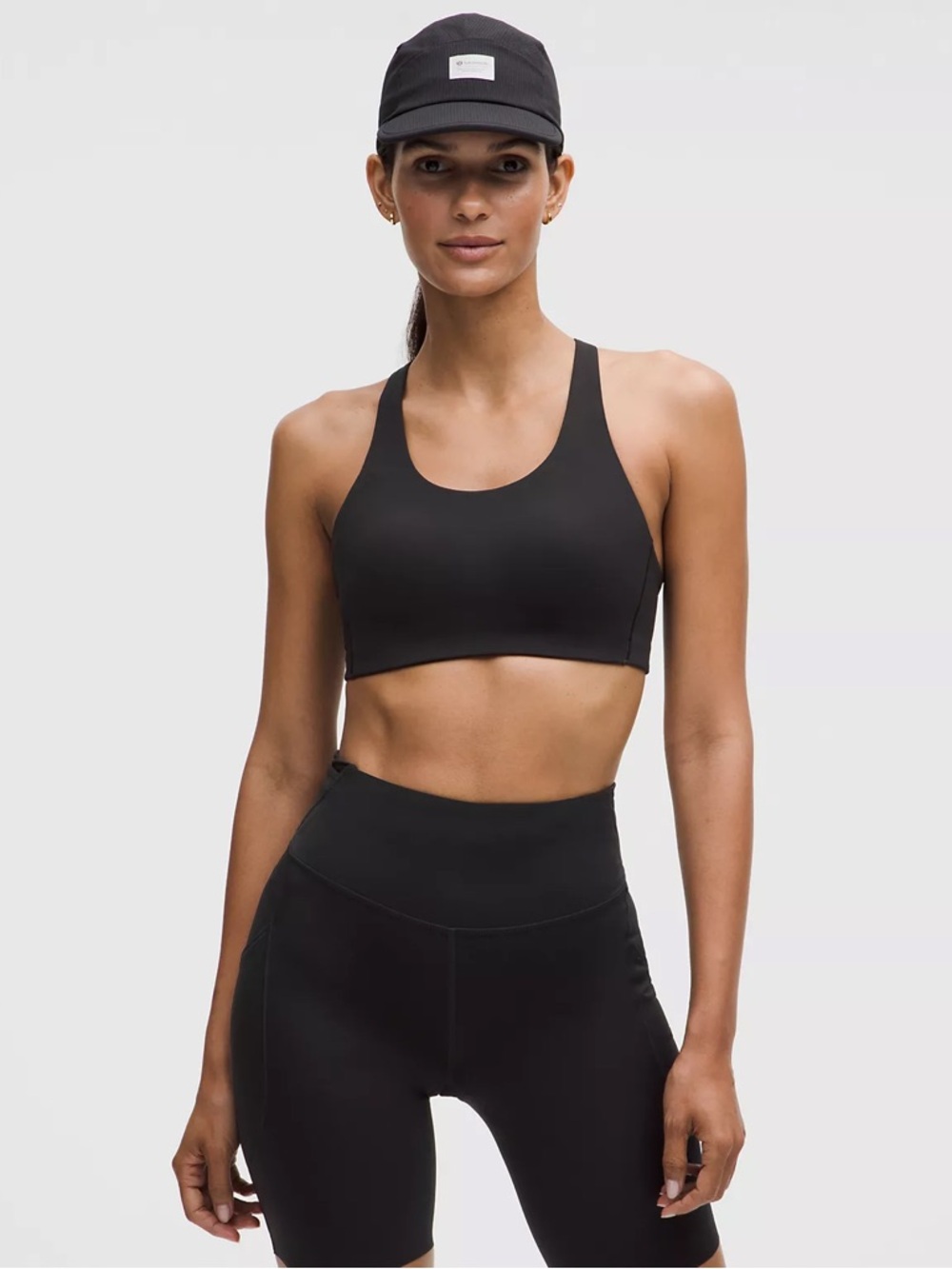 Lululemon Energy High-Support Black Sports Bra